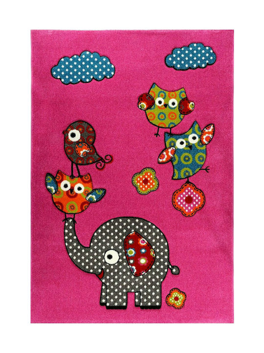 Tzikas Carpets 21077-055 Kids Rug Fuchsia 160x230cm Thickness 13mm 263-0-368-21077-055