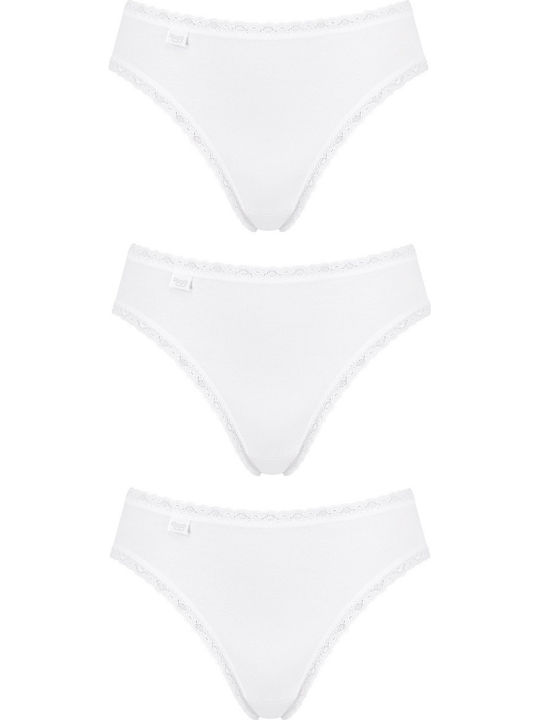 Sloggi 24/7 Tai Βαμβακερά Γυναικεία Slip 3Pack ...