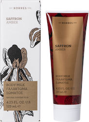 Korres Saffron Bernstein Feuchtigkeitsspendende Lotion Körper 125ml