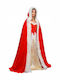 Christmas Costume Cape Red