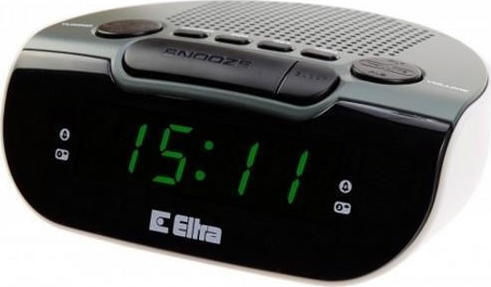 Eltra Eltra Grey/White Επιτραπέζιο Ψηφιακό Ρολόι με Ραδιόφωνο 06PLL Eltra Eltra Grey/White Επιτραπέζιο Ψηφιακό Ρολόι με Ραδιόφωνο 06PLL
