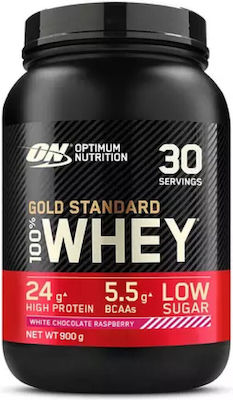 Optimum Nutrition 100% Whey Gold Whey Protein with Flavor White Chocolate Raspberry 908gr