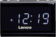 Lenco Tabletop Digital Clock with Alarm CR525BK