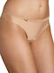 Sloggi Lace Light String Damen Zeichenfolge mit Spitze Beige