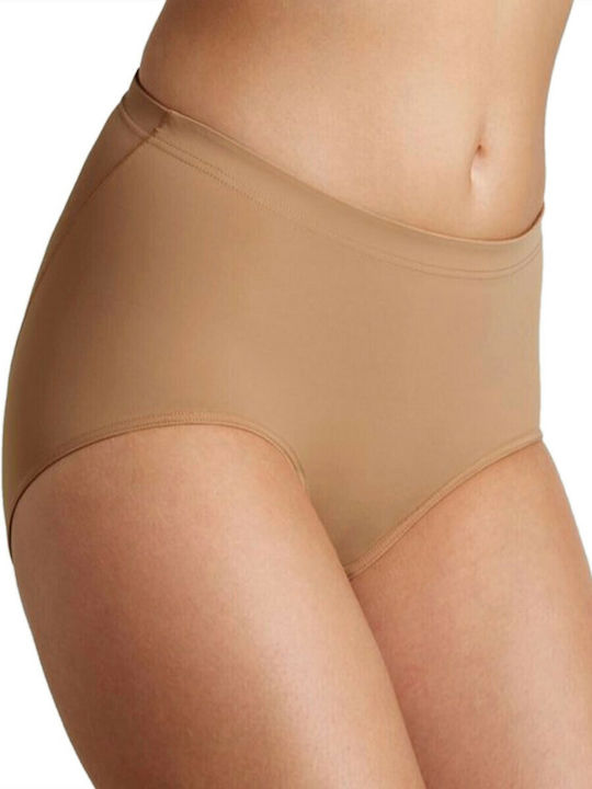 Sloggi Shape Η Maxi Висока талия Дамско Слип Бежов