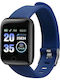 116 Plus Smartwatch with Heart Rate Monitor (Blue)