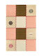 Saint Clair Patchwork Kinder Teppich Rosa 115x175cm 1769090115028