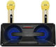 Karaoke Speaker with Wireless Microphones and L...