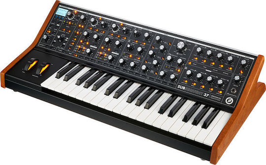 Moog Synthesizer Subsequent 37 with 37 Dynamic Keys Black