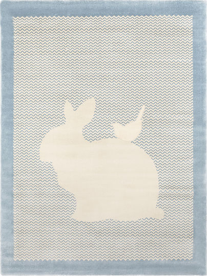 Saint Clair Lapin Детско килимче Светлосин 150x200см