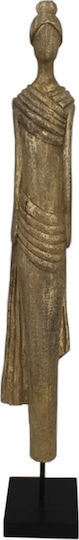 Papadimitriou Interior Dekorativ Statuette aus Holz 11.5x11.5x77cm 1Stück