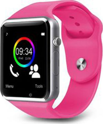 A1 Smartwatch with SIM (Pink)