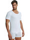 6/524 Men's Short Sleeve Undershirt White