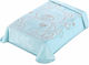 Morven Blanket Spanish Cot 3D Art Baby I04 Velvet Light Blue 110x140cm