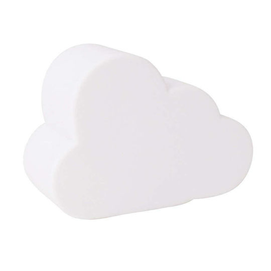Aca LED Kinder Dekorative Lampe Wolke mit Farbwechsel Weiß 13x10cm