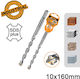 Ingco Four-Cut Drill Carbide with SDS Plus Shan...