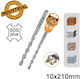 Ingco Four-Cut Drill Carbide with SDS Plus Shan...