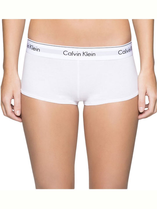 Calvin Klein Femeie Boxer Alb