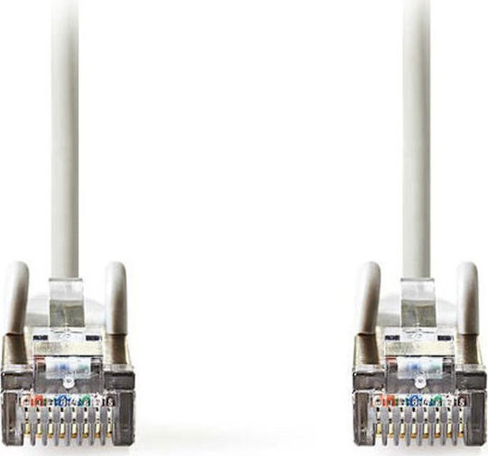 Nedis SF/UTP Cat.5e (Gigabit) Καλώδιο Δικτύου Ethernet 0.15m Λευκό
