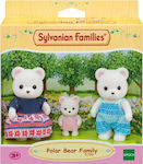 Epoch Toys Jucărie Miniatură Polar Bear Family Familii Sylvanian pentru 3+ Ani