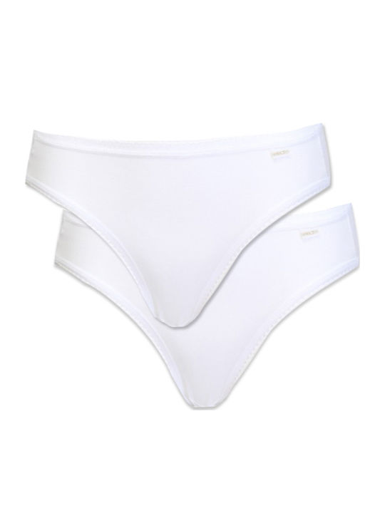 Βαμβακερά Women's Slip 2Pack White