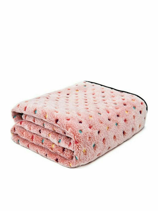 Ferribiella Soft Blanket Dog Pink 140x100cm. Ροζ-L