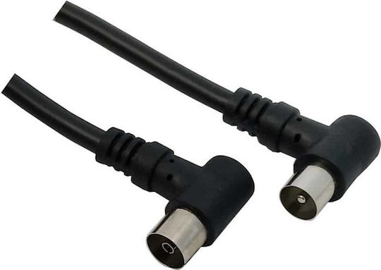 Bridge Cable Antenna Cable Coax male - Coax female Black 5m (29-0566) 1pcs