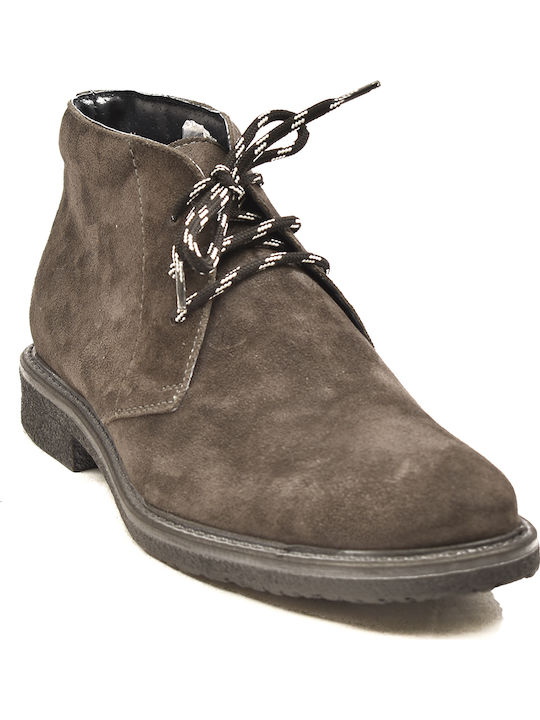 Prima Schuhe Chukka Boots Wildleder-Grau (5156)