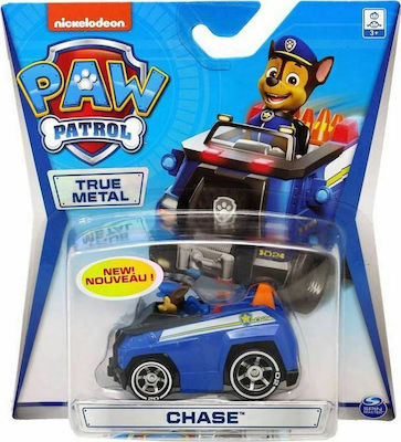 Spin Master Αυτοκινητάκι Paw Patrol True Metal για 3+ Ετών (Διάφορα Σχέδια) 1τμχ