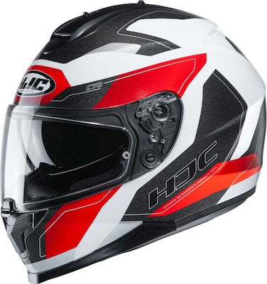 HJC C70 Canex MC1 Κράνος Μηχανής Full Face με Sunvisor