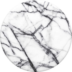 PopSockets PopGrip for Mobile Phone Dove White Marble
