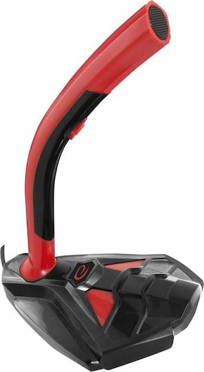 Esperanza EGH101 Microfon 3.5mm de birou în Culoarea Red