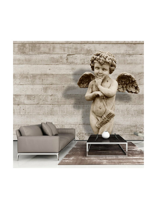 Fototapet de Perete Angelic Face 100x70 Tesatura Bej L100xW100cm