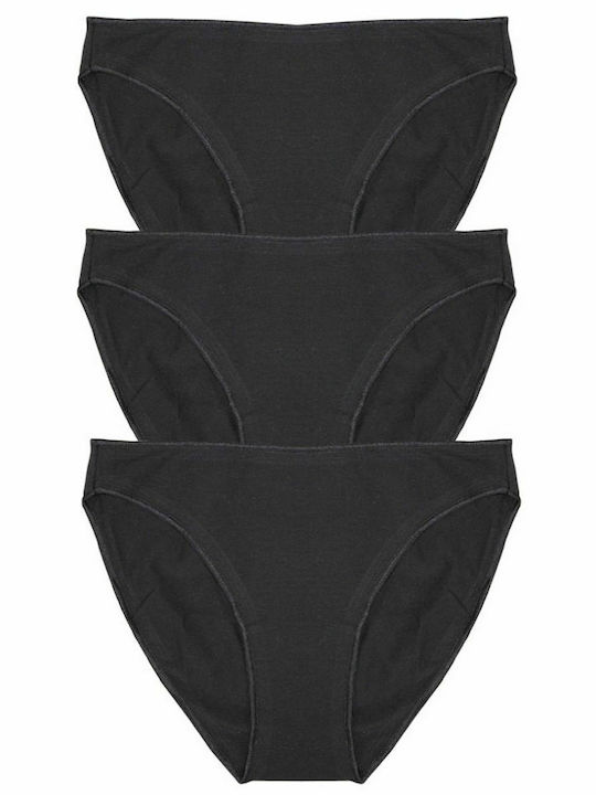 Helios 83718 Slip 3Pack Black