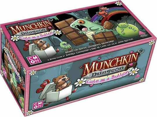 Game Expansion Munchkin Dungeon: Cute as a Button for 2-5 Players 14+ Years Old (EN) Cool Mini Or Not