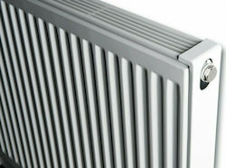Brugman Compact Σώμα Καλοριφέρ Πάνελ Εξωτερικού Βρόγχου Μονόστηλο 11/900x400 620kcal/h