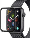 Full Glue Tempered Glass Μαύρο (Apple Watch 40mm)