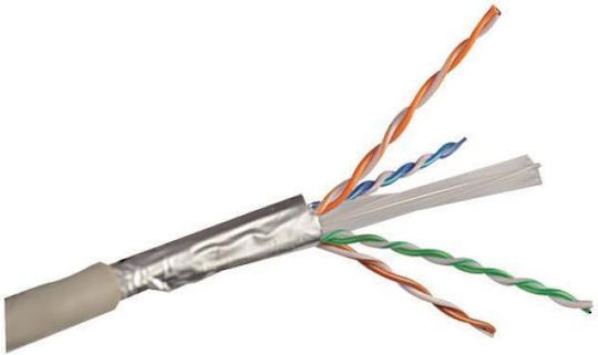 Eurolamp F/FTP Cat.6e Ethernet Network Cable without connectors 1m White 1pcs