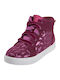 City Frost T Suede Kids Boots with Zipper Burgundy