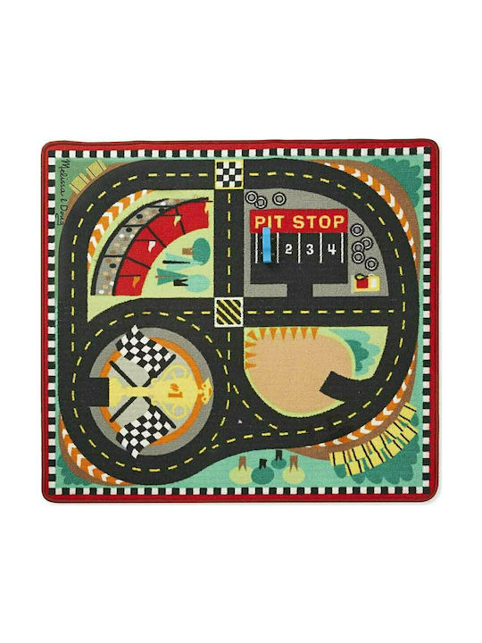 Melissa & Doug Activity Mat Road 92x100cm Thickness 10mm Speedway Race Track