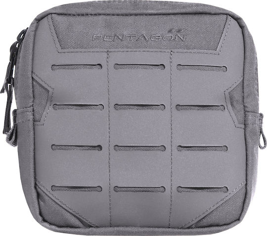 Pentagon Elpis Militärische Tasche Gürtel aus Cordura Wolf Grey 1.3Es
