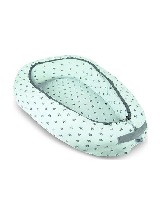 Don Algodon Baby Nest Pillow Estrella Green