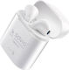 Savio TWS-01 In-ear Bluetooth Handsfree Ακουστικά με Θήκη Φόρτισης Λευκά