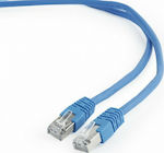 Cablexpert F/FTP Cat.6 Καλώδιο Δικτύου Ethernet 0.5m Μπλε