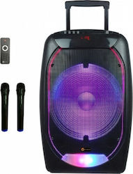 N-Gear Lautsprecher Karaoke mit Kabellosen Mikrofonen Flash 1510