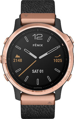 garmin fenix 6s rose gold