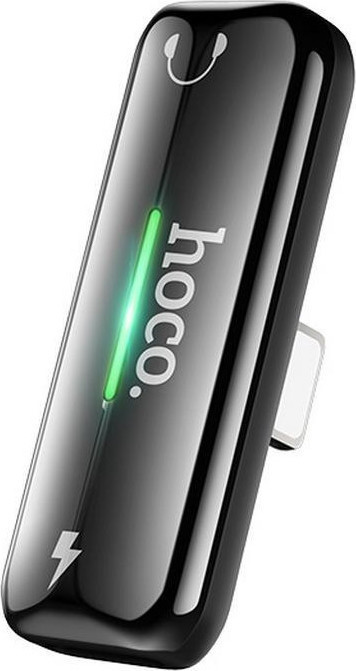 Hoco Lightning male - 3.5mm / Lightning female (LS27) Grey - Skroutz.gr