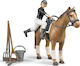 Bruder Woman and Riding Accessories Figure Set για 5+ Ετών