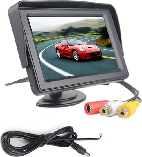 4.3 Inch Rearview Camera Monitor for Car Dashboard