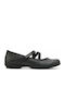 Ragazza Leather Ballerinas Black